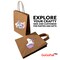 Ships From USA-100 Bags 8.25"x4.33"x10.6" Recycled Kraft Gift Bags, Brown Paper Gift Bags with Handles 100% Recyclable Paper Bags-USA STOCK